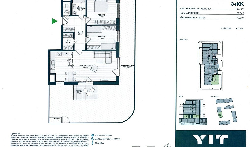 Prodej kanceláře 85 m², Praha – náhled fotky 8