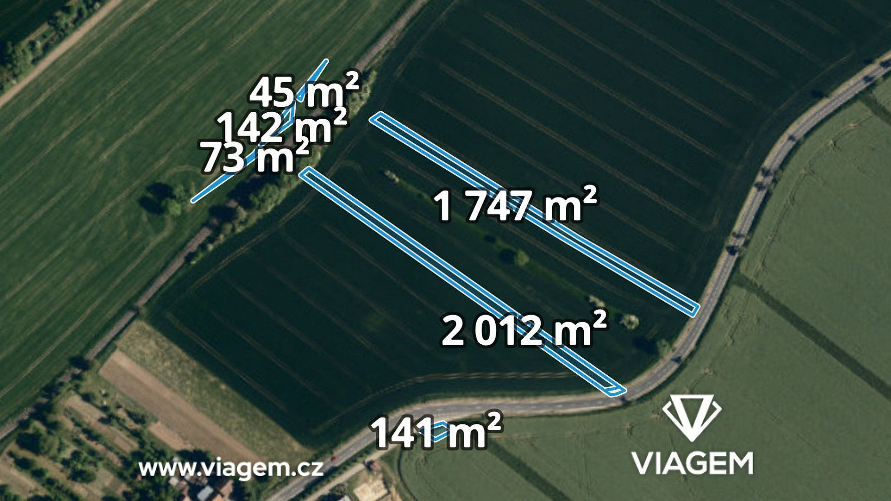 Prodej pole 2 274 m²
