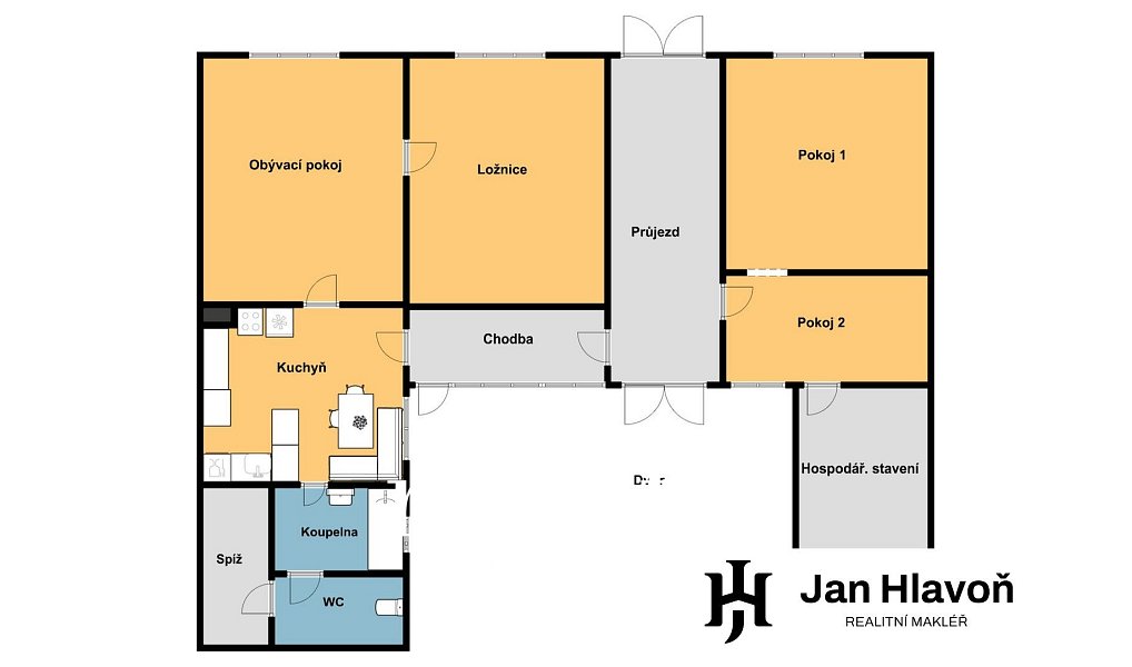 Prodej domu 104 m² s pozemkem 1 210 m², Jaroslavice – náhled fotky 22