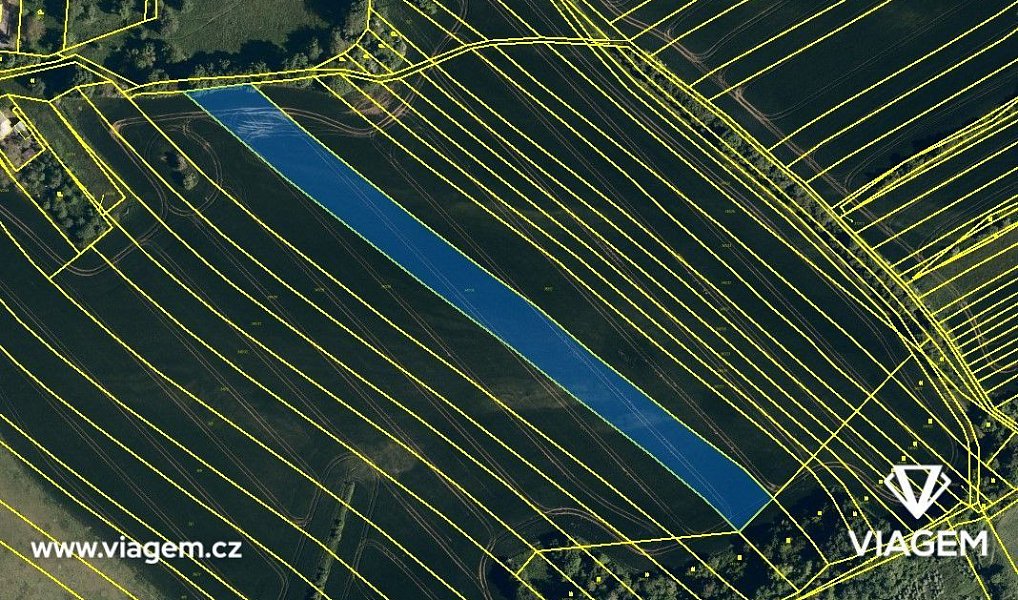 Prodej pole 992 m², Zdounky – náhled fotky 3