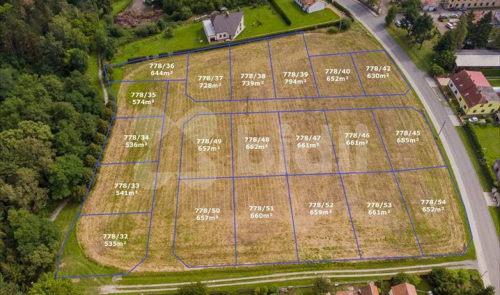 Prodej stavebního pozemku 535 m², Dýšina – náhled fotky 7