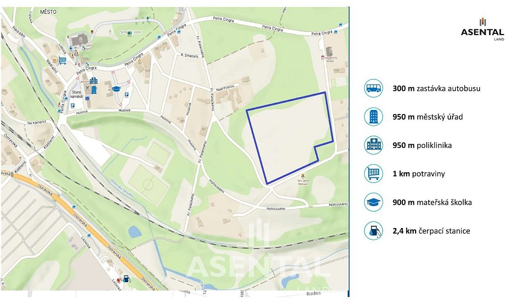 Prodej stavebního pozemku 43 470 m², Orlová – náhled fotky 5