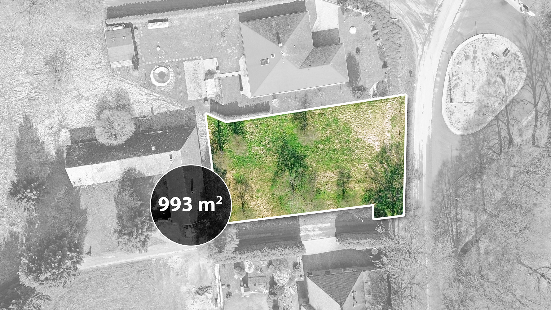 Prodej stavebního pozemku 993 m²