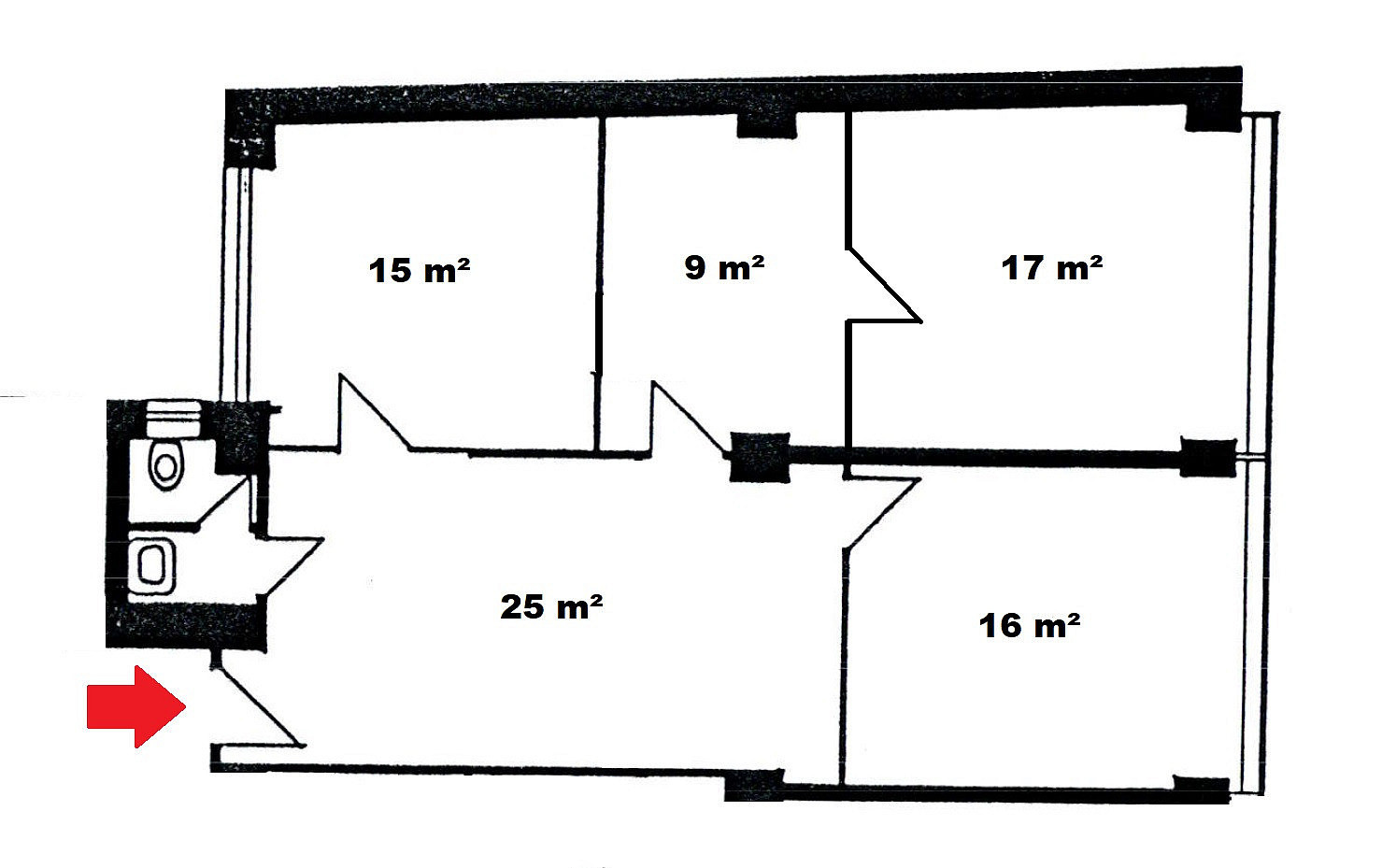 Pronájem kanceláře 85 m² – fotografie 5