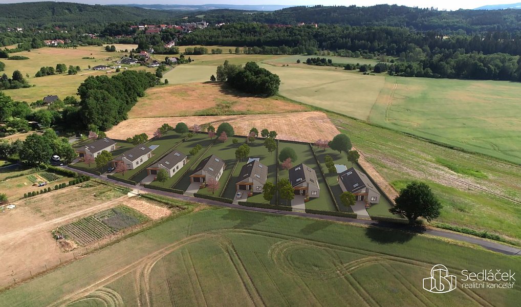 Prodej stavebního pozemku 1 378 m², Odrava – náhled fotky 2