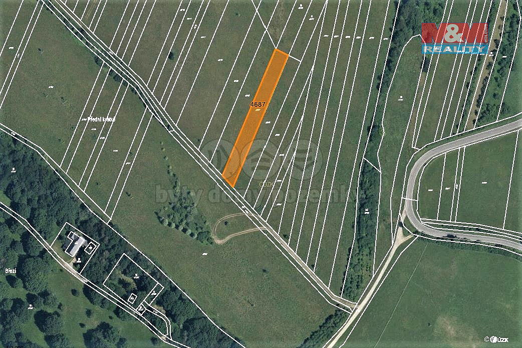 Prodej pole 1 114 m² – fotografie 4