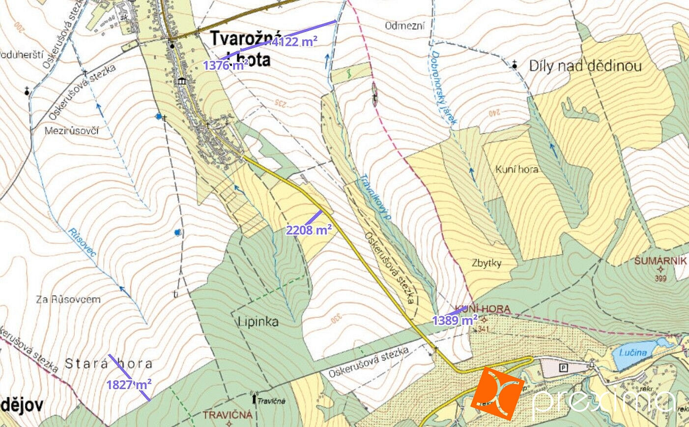 Prodej pole 1 900 m² — photo 3
