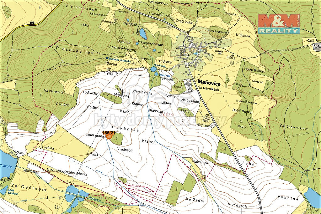 Prodej pole 1 429 m² – fotografie 2