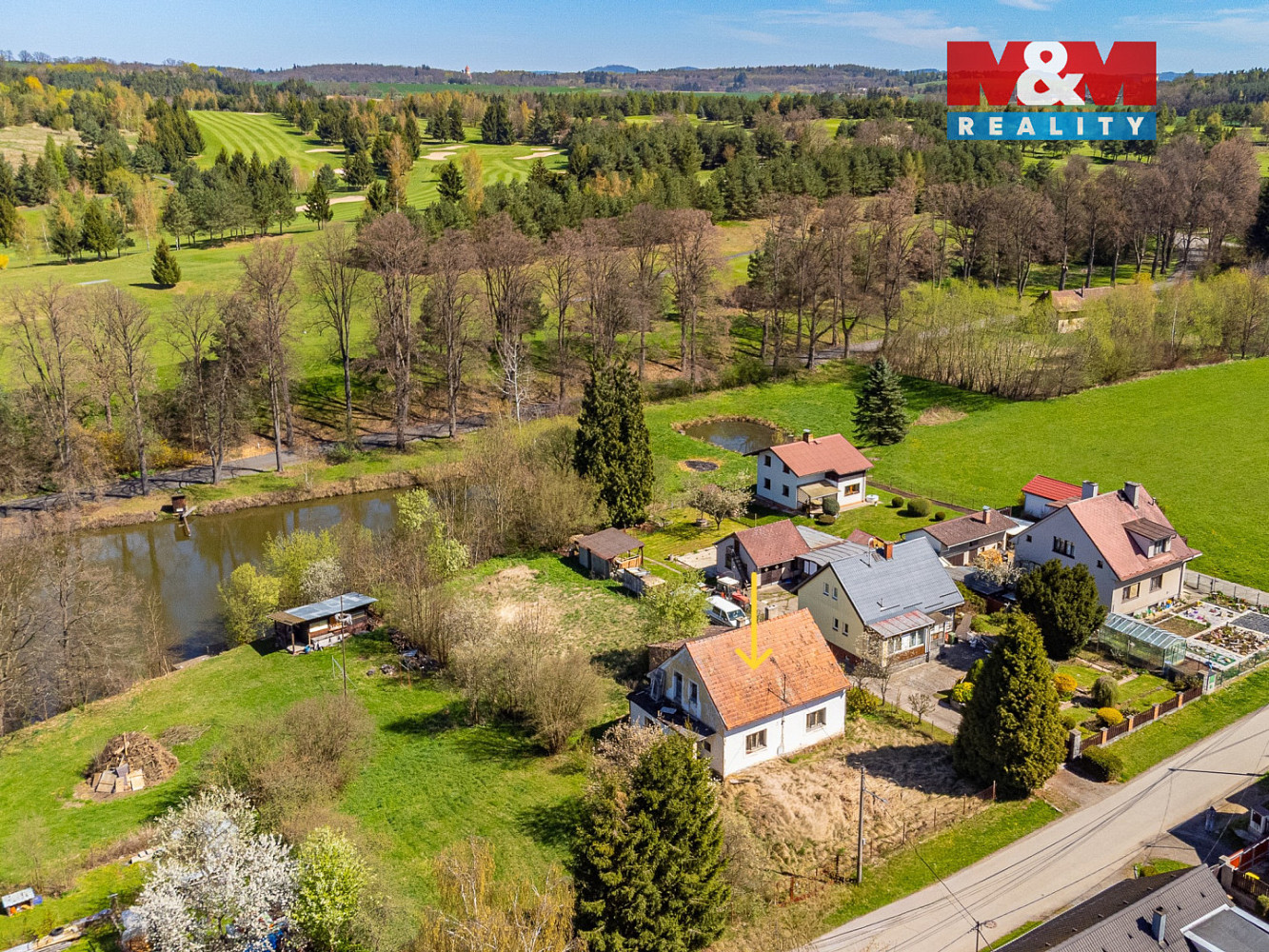 Prodej pozemku k bydlení, 1275 m², Bystřice – pohled 2