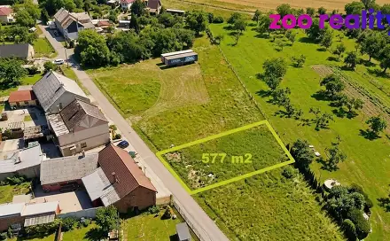 Prodej stavebního pozemku 577 m², Lazníky