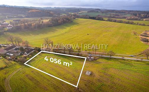 Prodej stavebního pozemku 4 056 m², Mačkov, okres Strakonice