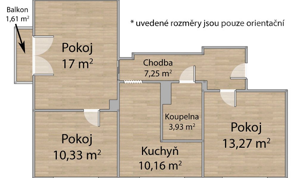 Prodej bytu 3+1 77 m², Plzeň – náhled fotky 19