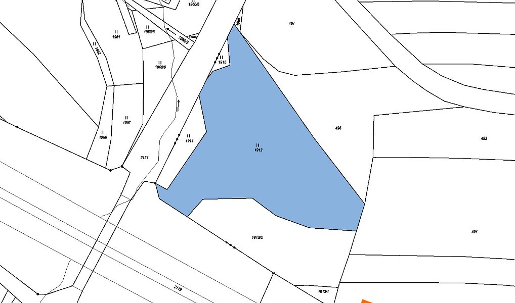 Prodej pole 2 780 m², Hulice – náhled fotky 2