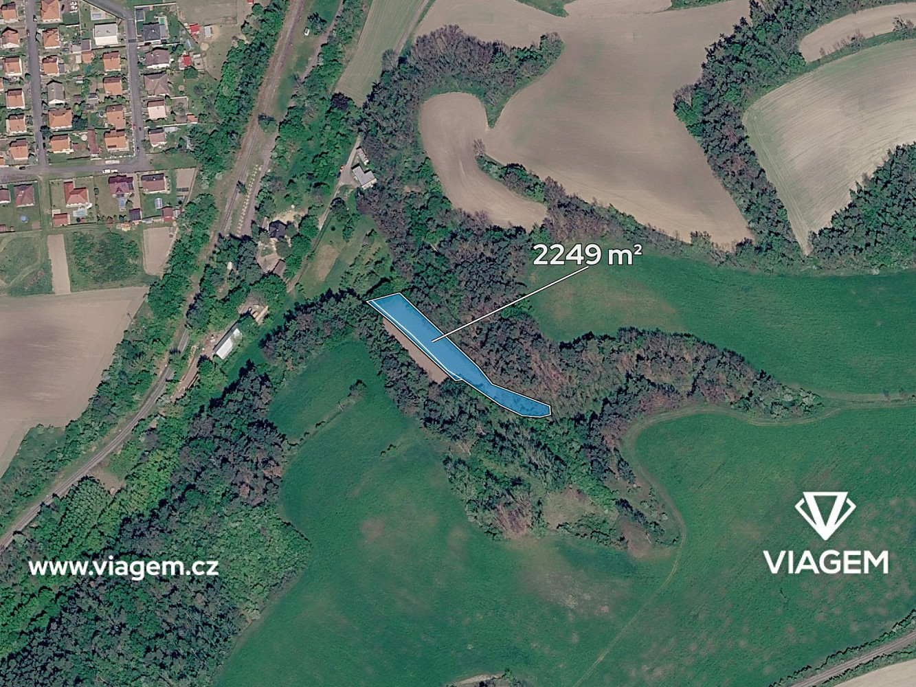 Prodej pole 1 124 m² — photo 2
