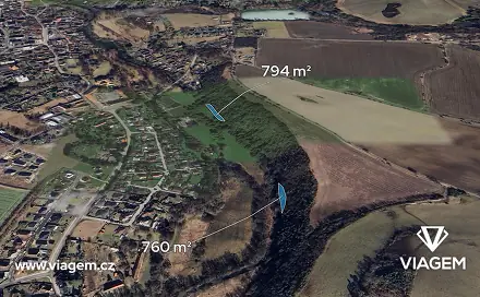 Prodej lesa 1 554 m², Blovice, okres Plzeň-Jih