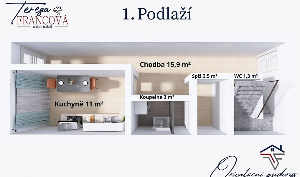 Prodej domu 71 m² s pozemkem 712 m², Čelechovice na Hané – náhled fotky 6