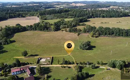 Prodej stavebního pozemku 2 120 m², Přeštěnice, okres Písek