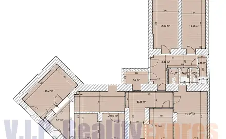 Prodej ubytovacího objektu 150 m², Lyčkovo náměstí, Praha 8 - Karlín