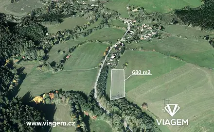 Prodej pole 679 m², Horní Bradlo, okres Chrudim
