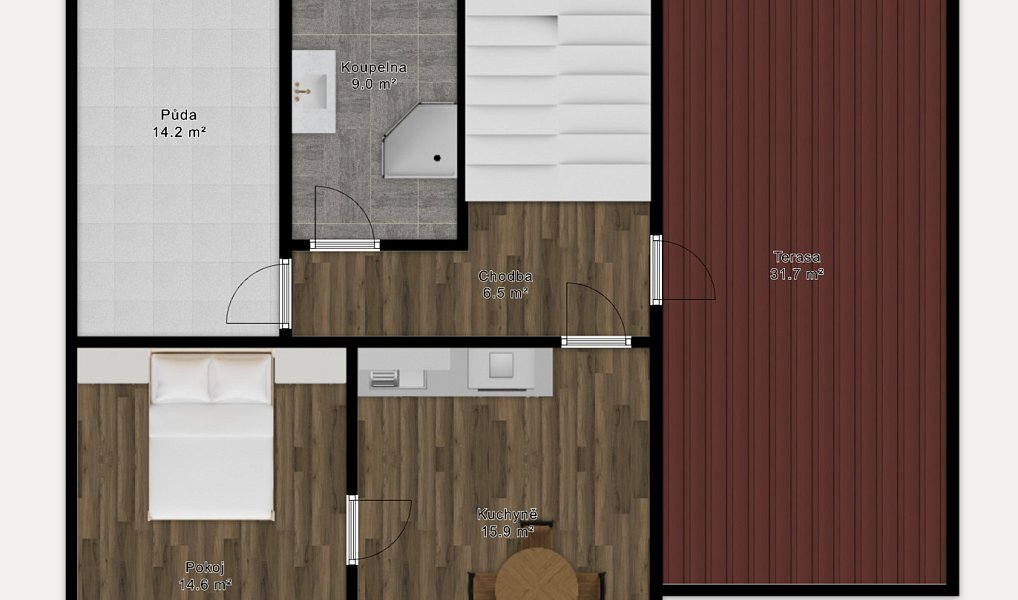 Prodej domu 150 m² s pozemkem 317 m², Jindřichův Hradec – náhled fotky 16