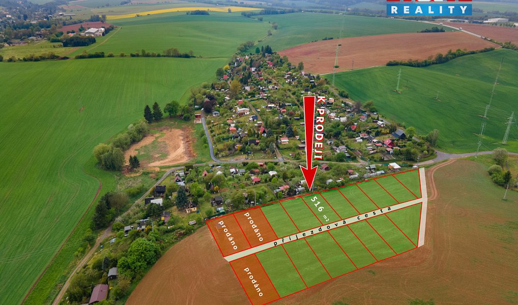Prodej pole 516 m², Moravská Třebová – náhled fotky 3