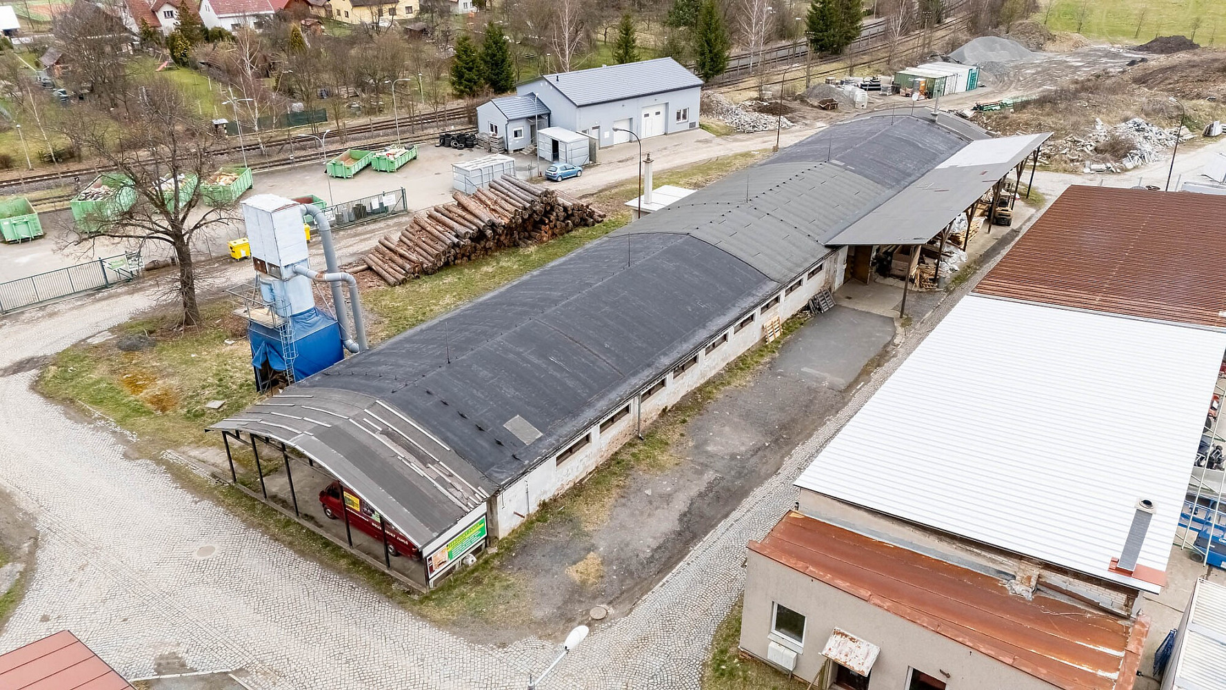 Prodej výrobních prostor 769 m²