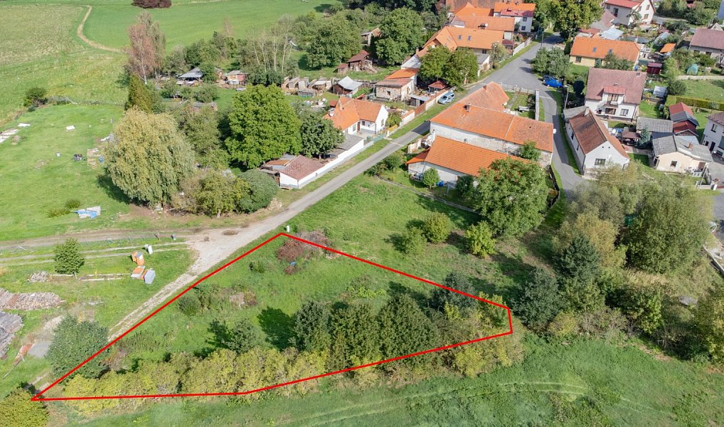 Prodej stavebního pozemku 992 m², Horažďovice – náhled fotky 3