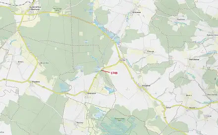Dražba lesa 6 908 m², Komárov