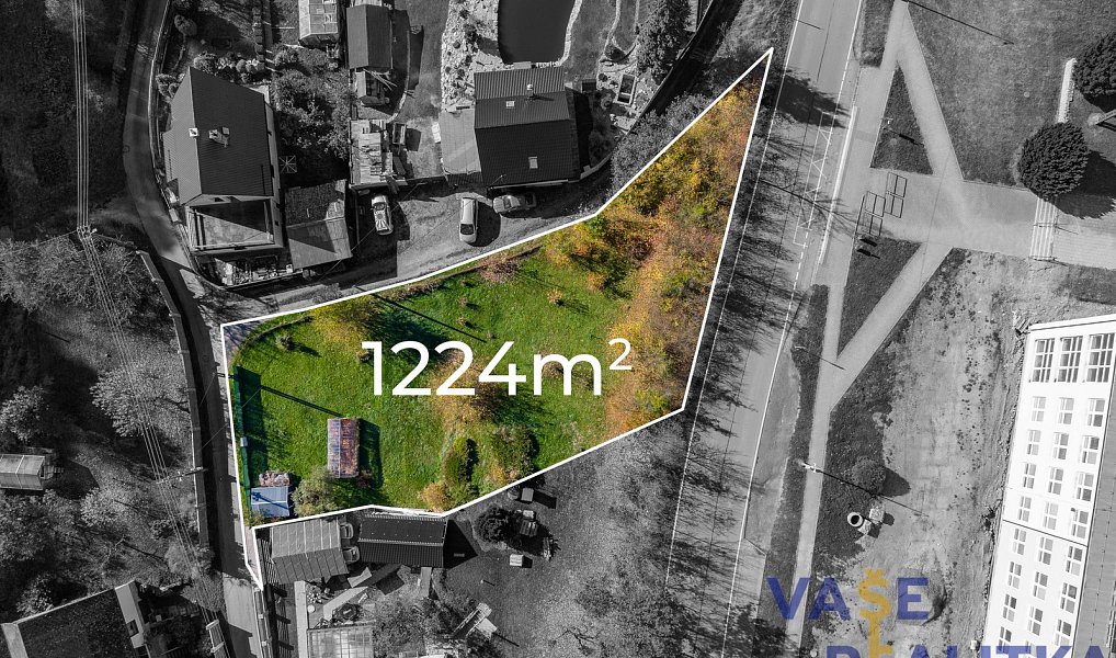 Prodej stavebního pozemku 1 224 m², Hrabišín – náhled fotky 2