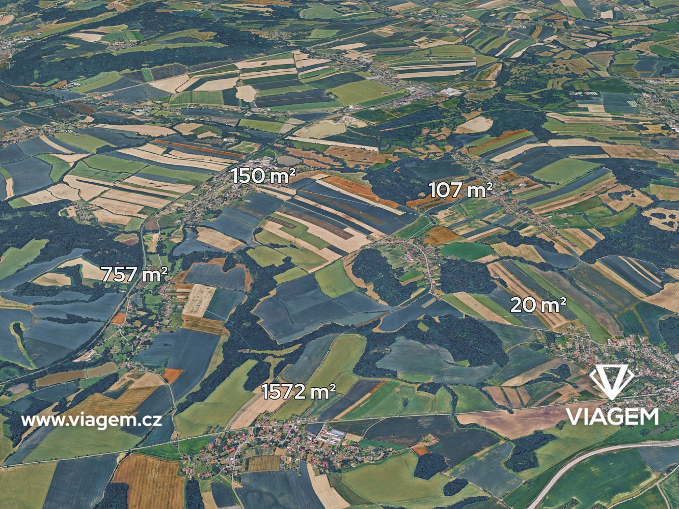 Prodej lesa 1 303 m²