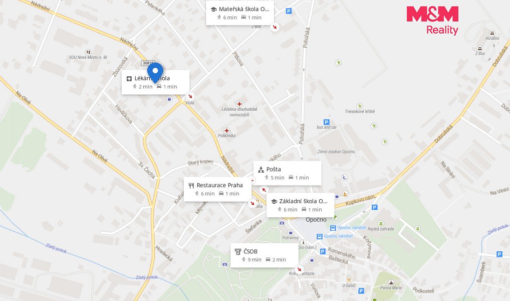 Prodej domu 120 m² s pozemkem 405 m², Opočno – náhled fotky 13