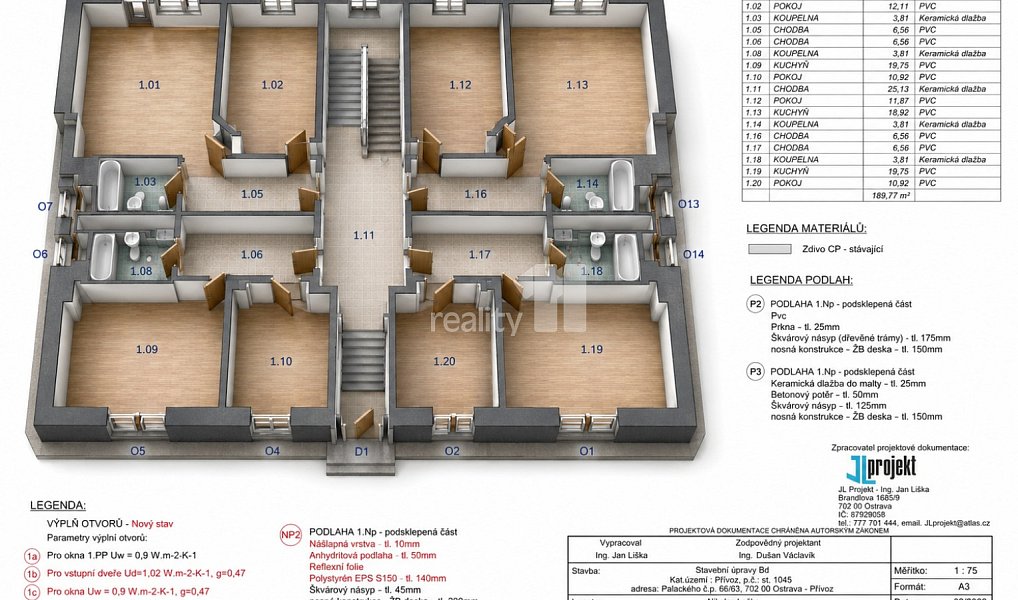 Prodej nájemního domu, činžáku 1 192 m², Ostrava – náhled fotky 4