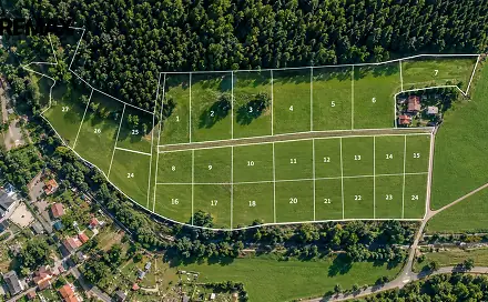 Prodej stavebního pozemku 61 229 m², Podhradí, okres Cheb