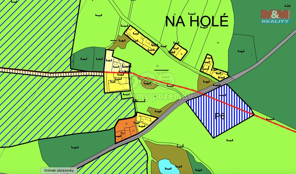 Prodej zahrady 649 m², Krsy – náhled fotky 13