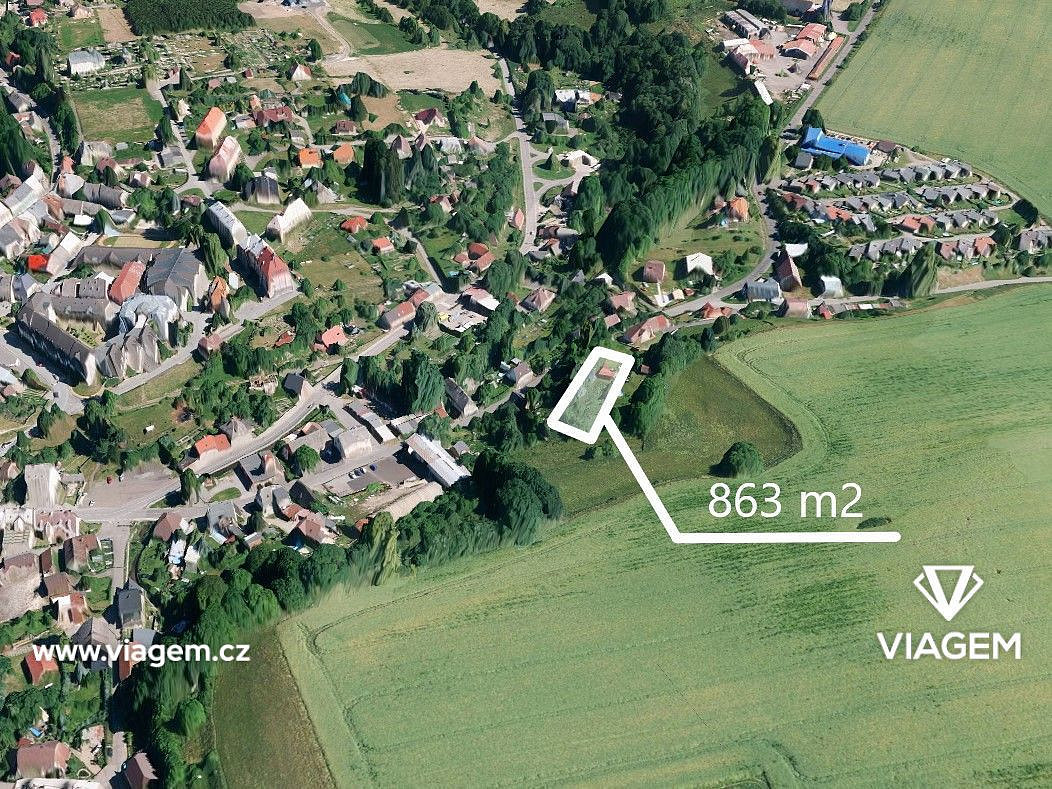 Prodej zahrady 863 m² – fotografie 3
