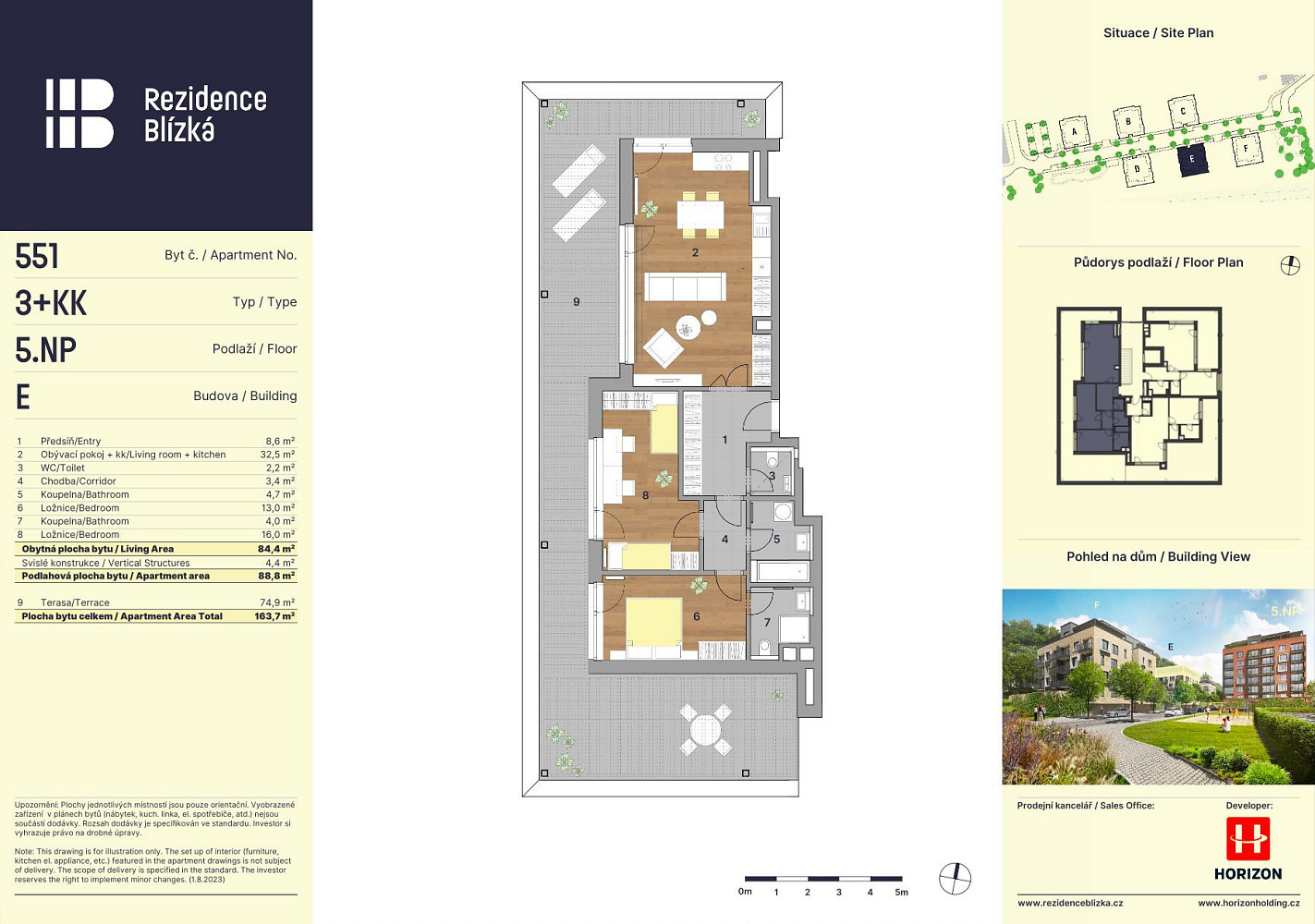 Prodej bytu 3+kk 84 m² – fotografie 2