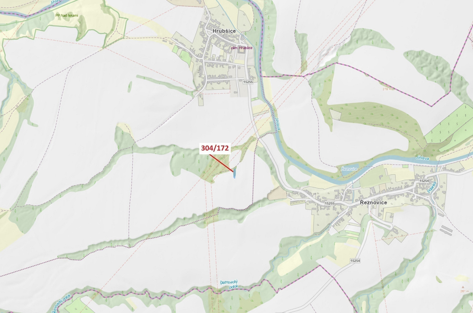 Dražba pozemku 597 m²