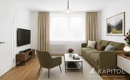 Prodej bytu 2+1 49 m², Krškova, Praha 5 - Hlubočepy
