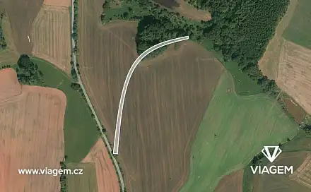Prodej pole 669 m², Pecka, okres Jičín