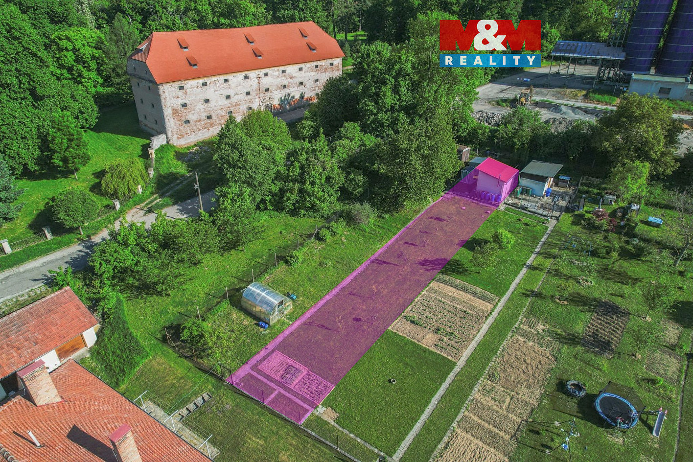 Prodej zahrady 385 m²
