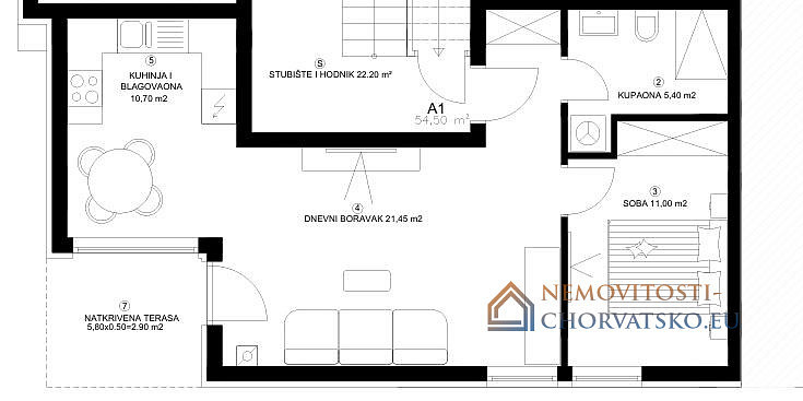 Prodej bytu 2+kk 92 m² – pohled 3