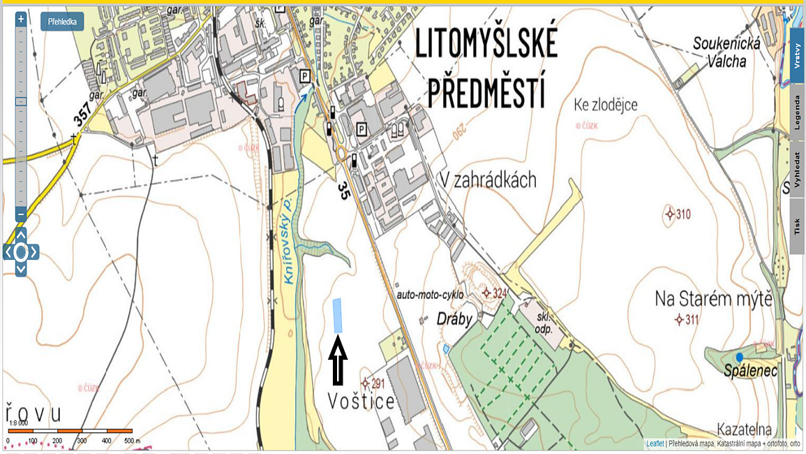 Prodej komerčního pozemku 3 446 m² – fotografie 2