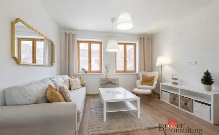 Pronájem bytu 2+kk 50 m², P. Bezruče, Valtice, okres Břeclav