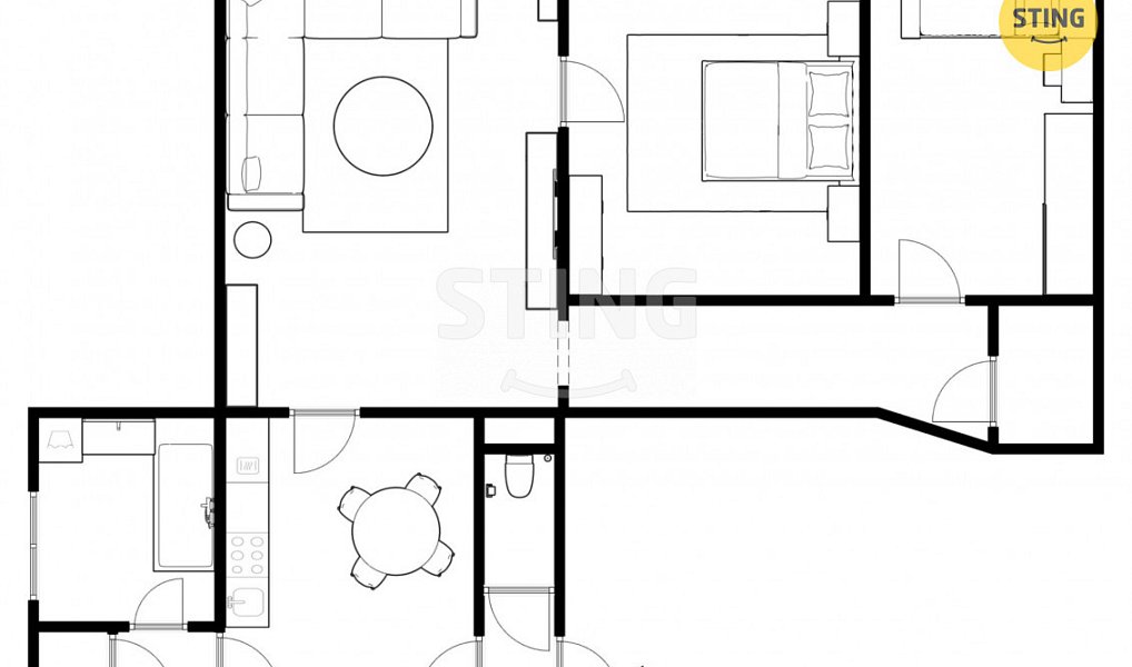 Prodej bytu 3+1 102 m², Hodonín – náhled fotky 11