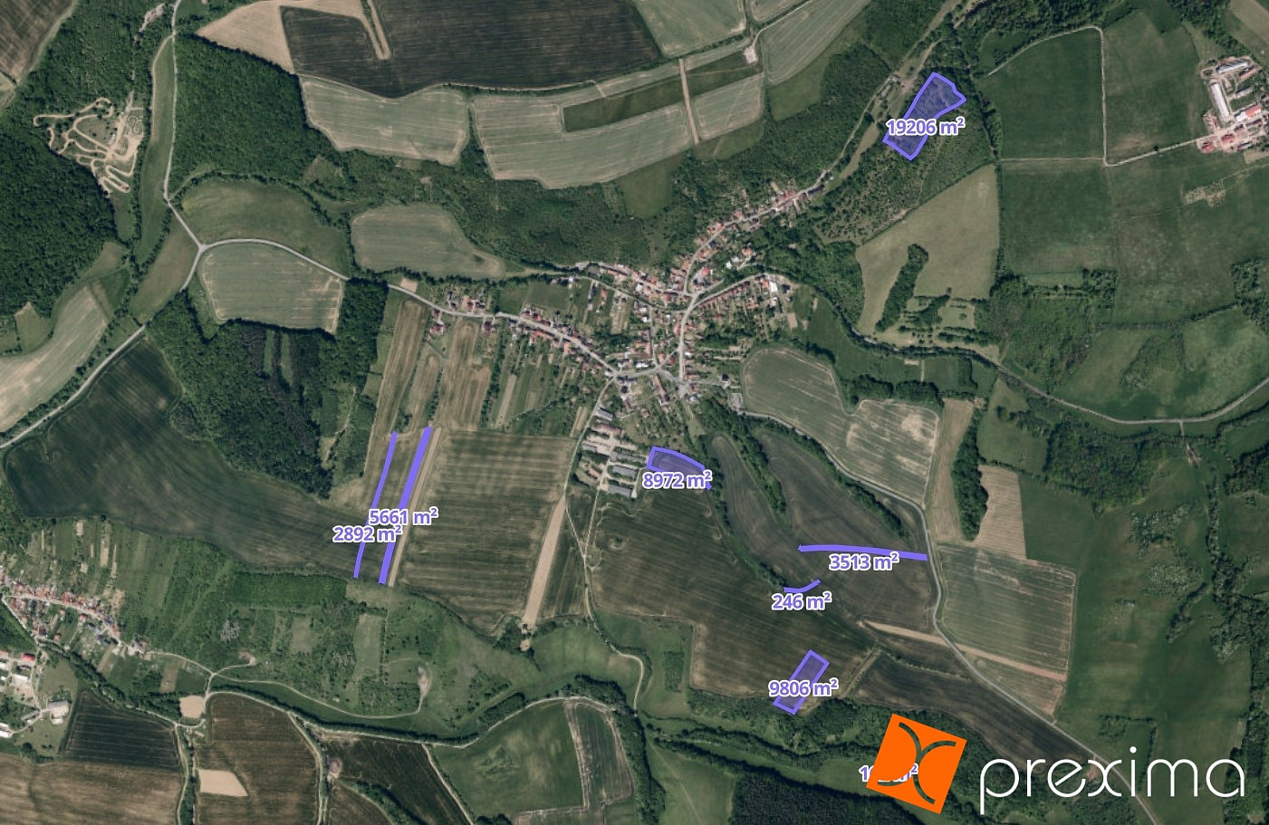 Prodej pole 24 591 m²
