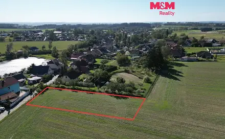 Prodej stavebního pozemku 1 145 m², Jamné, okres Jihlava