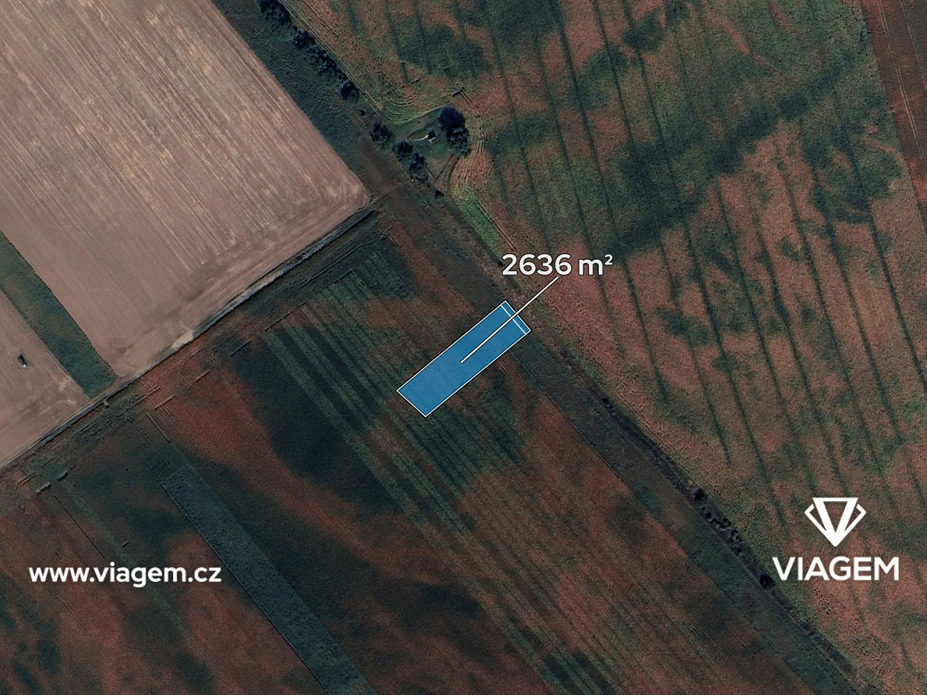 Prodej pole 527 m² – fotografie 2