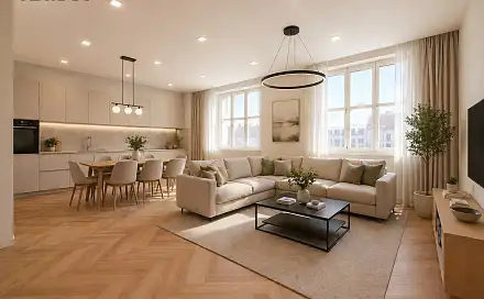Pronájem bytu 2+kk 66 m², Mírové náměstí, Louny