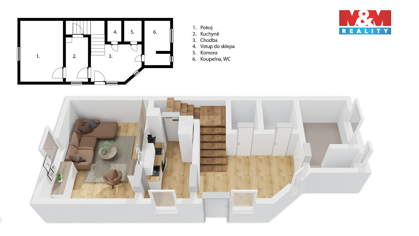 Prodej domu 80 m² s pozemkem 180 m² — photo 3