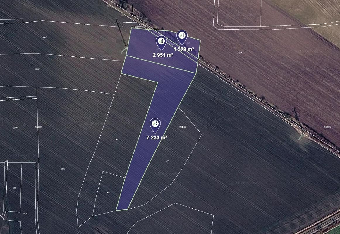 Prodej pole 11 513 m²